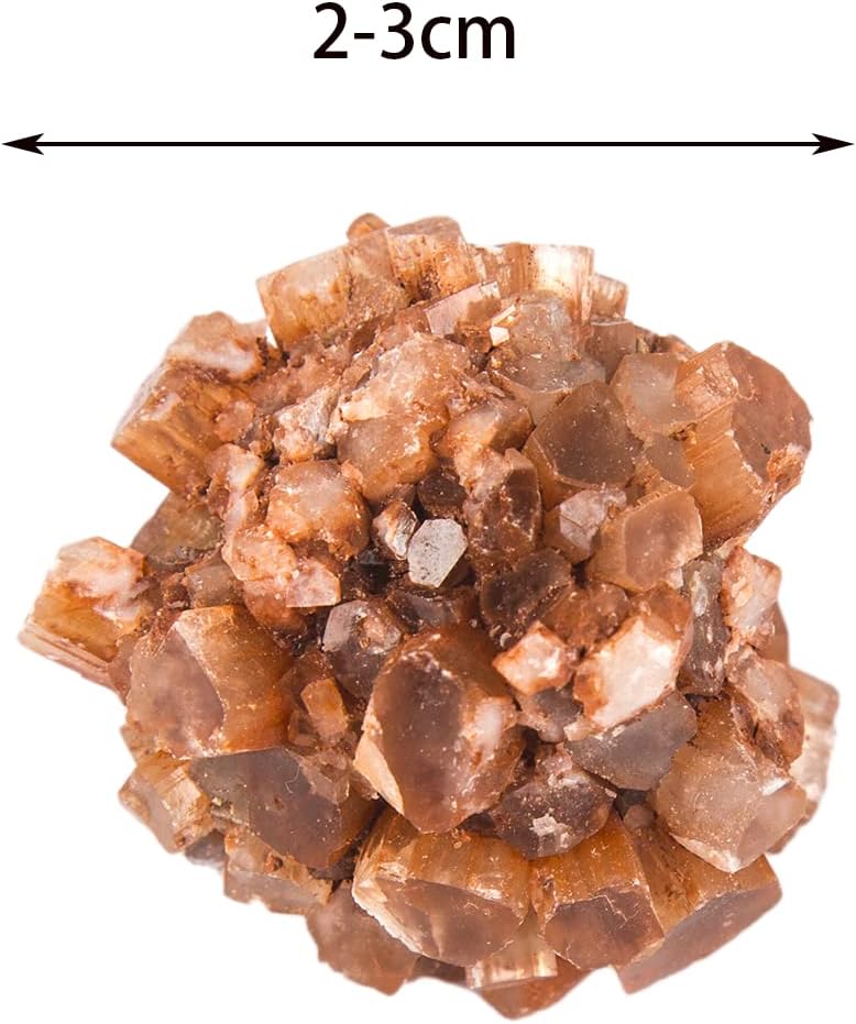 JIC Gem 10 pcs Natural Aragonite Crystal Cluster Healing Quartz Crystal Cluster Irregular Home Decoration Specimen Figurine 2-3cm - Image 3